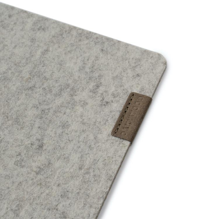 Felt & Cork Desk Mat - Grey